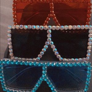 Big bejeweled shades